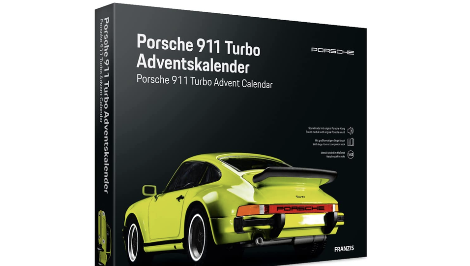 Männer-Adventskalender Porsche Turbo 911 von Amazon
