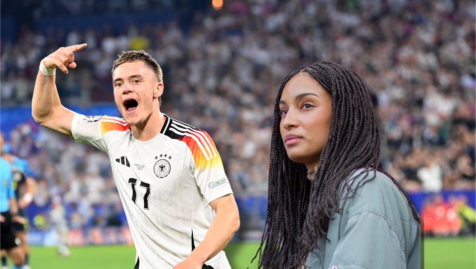 Freundin Aaliyah von EM-Spieler Florian Wirtz begeistert die Fußball-Fans | BUNTE.de