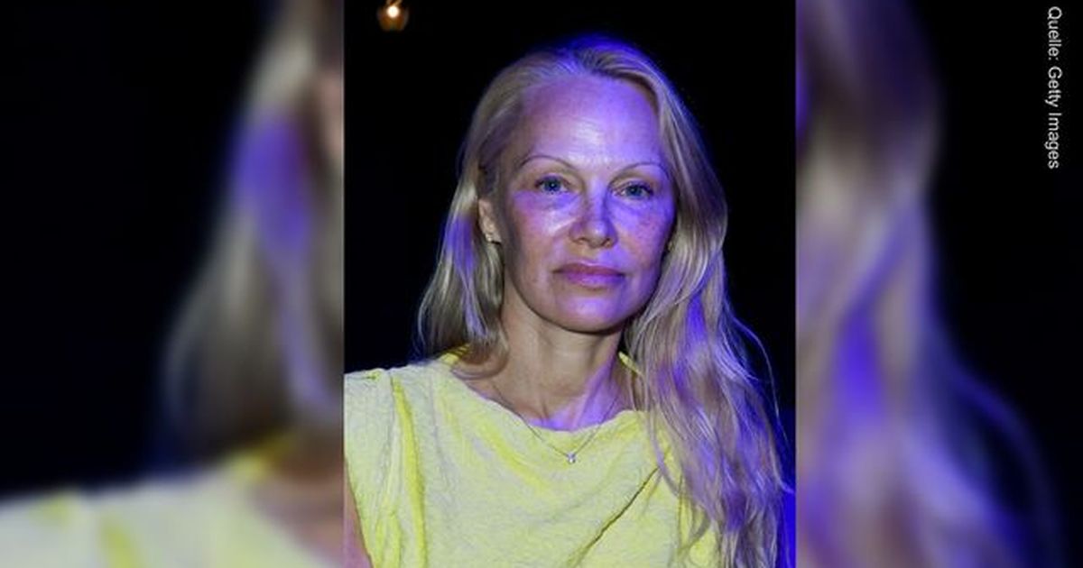 Pamela Anderson zeigt sich ungeschminkt in Paris