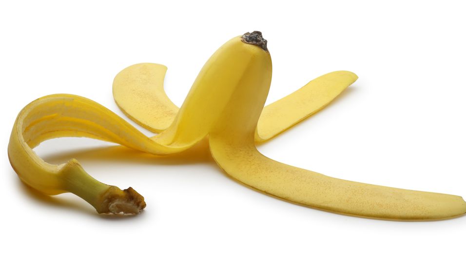 Bananenschale essen ist gesund