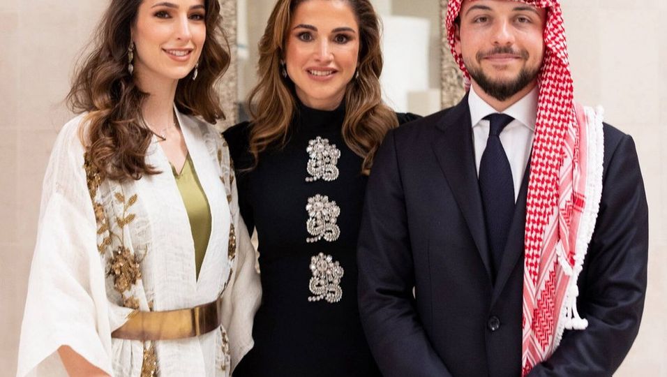 Jordaniens Kronprinz Hussein: Märchenhochzeit auf dem Pulverfass