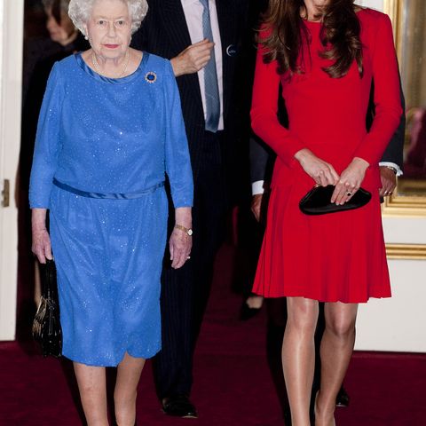  Queen Elizabeth II; Catherine