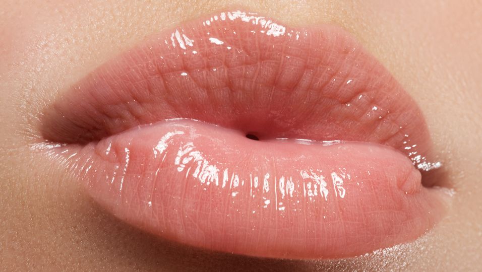 Perfekt geschminkte Lippen