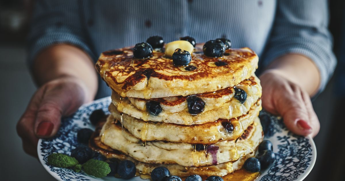 Frühstücks-Tipp: Blitzschnelle Pancakes aus nur 3 Zutaten