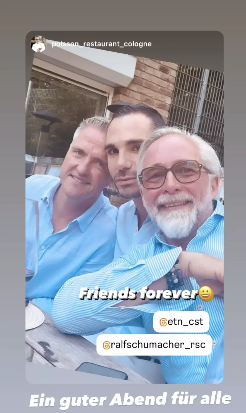 Ralf Schumachers Partner Étienne teilt privaten Schnappschuss | BUNTE.de