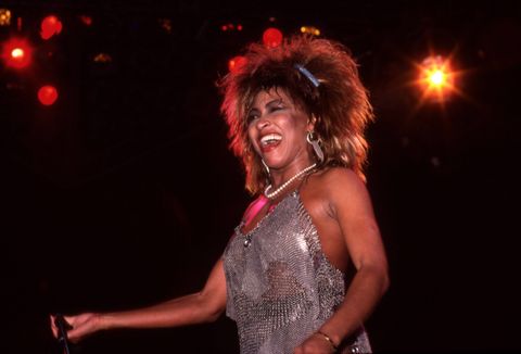 So kennen und liebten sie ihre Fans: Tina auf ihrer "Private Dancer"-Tour 1985