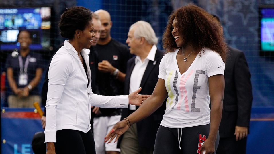 Michelle Obama: Rührende Hommage an Serena Williams nach Karriere-Ende