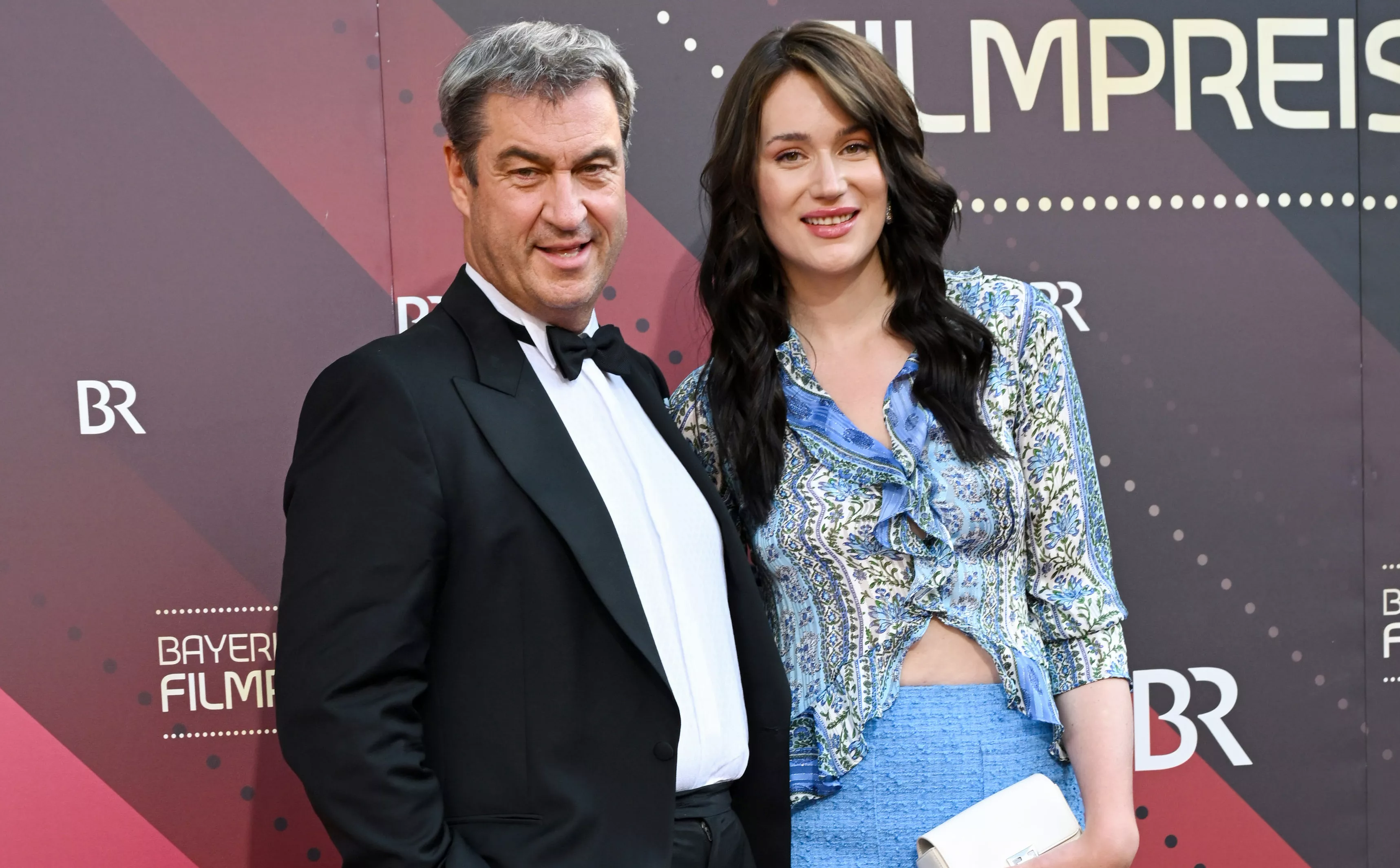 Markus Söder & Gloria-Sophie Burkandt beim bayrischen Filmpreis | BUNTE.de
