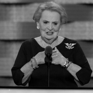 Die frühere US-Außenministerin Madeleine Albright ist gestorben.