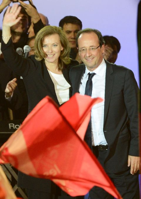 Valerie Trierweiler, Francois Hollande