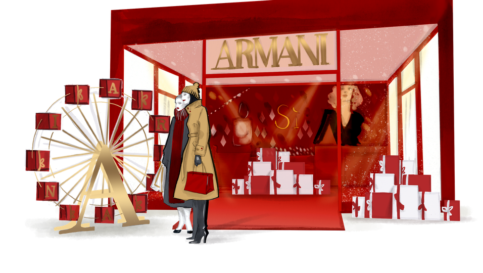 Glamouröses Vorweihnachts-Shopping: Armani Beauty eröffnet Pop-up-Store in Düsseldorf