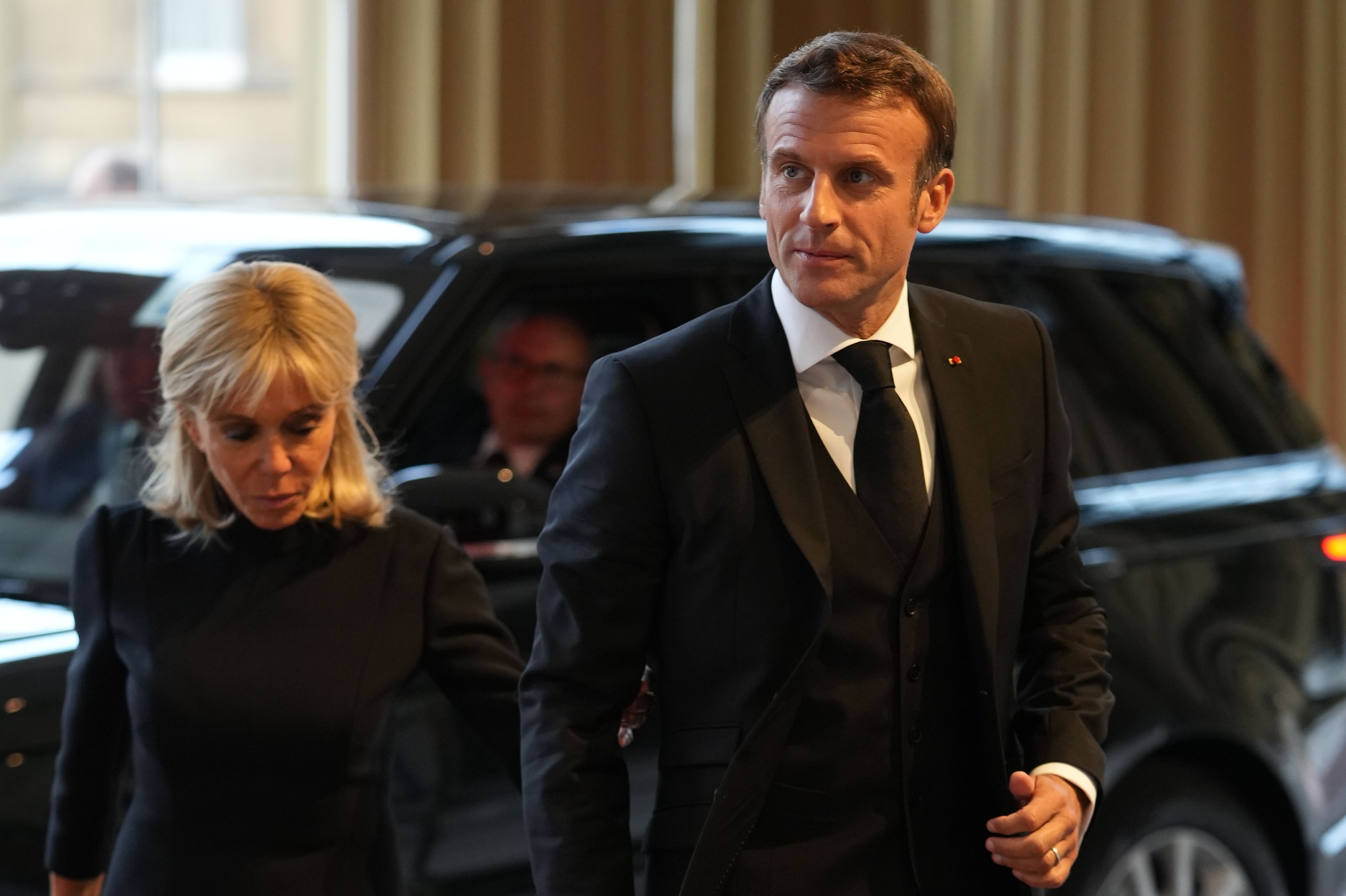 Das Präsidentenpaar aus Frankreich