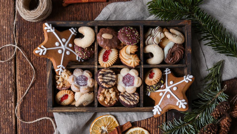 Weihnachten Cookie-Box