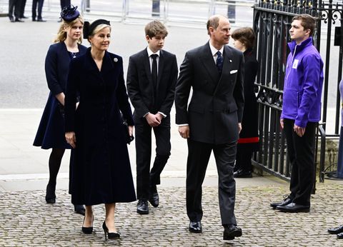 Die Gäste beim emotionalen Gedenkgottesdienst für Prinz Philip