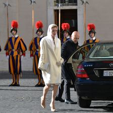 Charlene von Monaco, Besuch beim Papst, Vatikan, Rom
