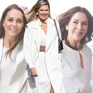Herzogin Kate, Máxima der Niederlande & Co. - Ganz in Weiß: Mit einem neuen Trend läuten die Royals den Sommer ein 