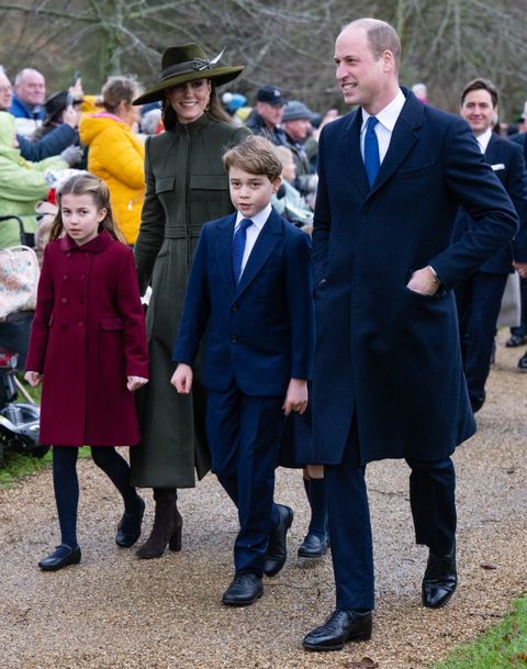 Die britische Königsfamilie feiert Weihnachten in Sandringham