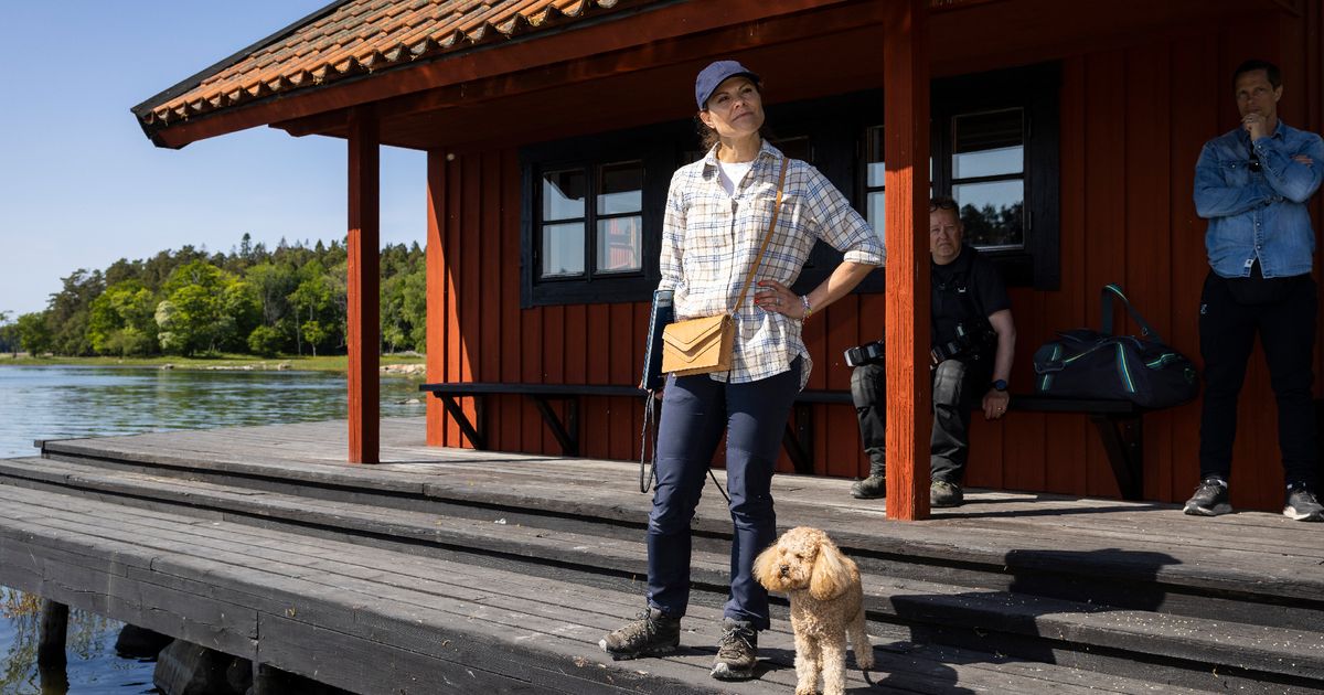 Victoria von Schweden: Hund Rio posiert beim gemeinsamen Termin wie ein Profi