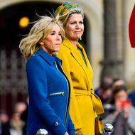 Máxima der Niederlande & Brigitte Macron nicht nur modisch perfekt ergänzt