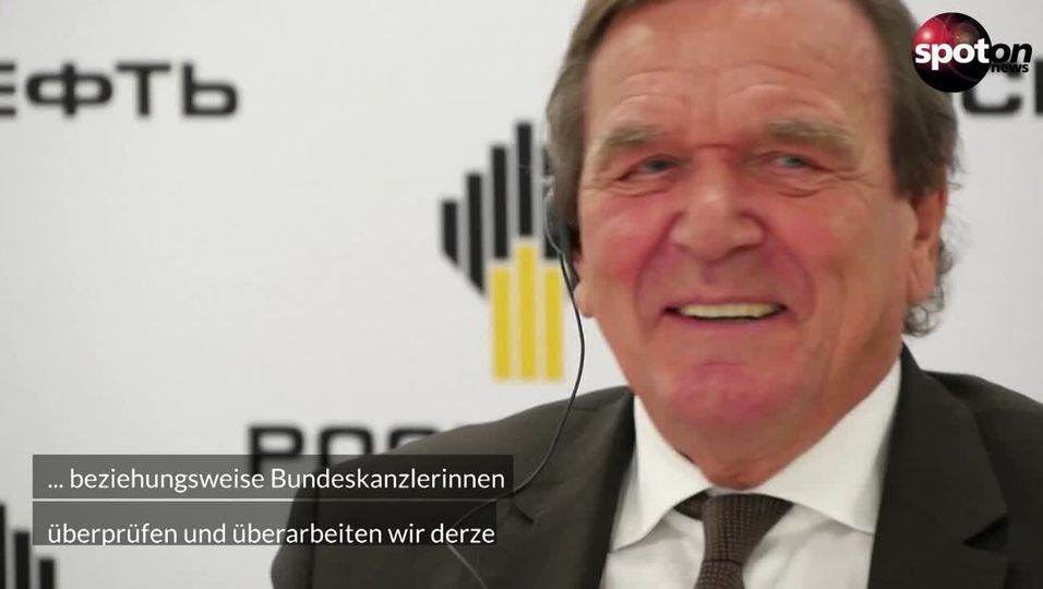 Empörung über Gerhard Schröder: Wird ihm jetzt das Geld gestrichen?