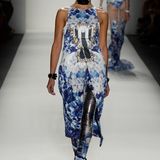 Liliana als Model: Bei der Mercedes-Benz Fashion Week Spring/Summer 2014 lief sie in New York für „Falguni &amp; Shane Peacock&quot;.
