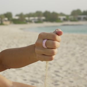 Der PAGO NFC-Ring im Strandeinsatz