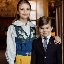 Unter der schwedischen Sonne: Die Royals feiern ihren Nationalfeiertag