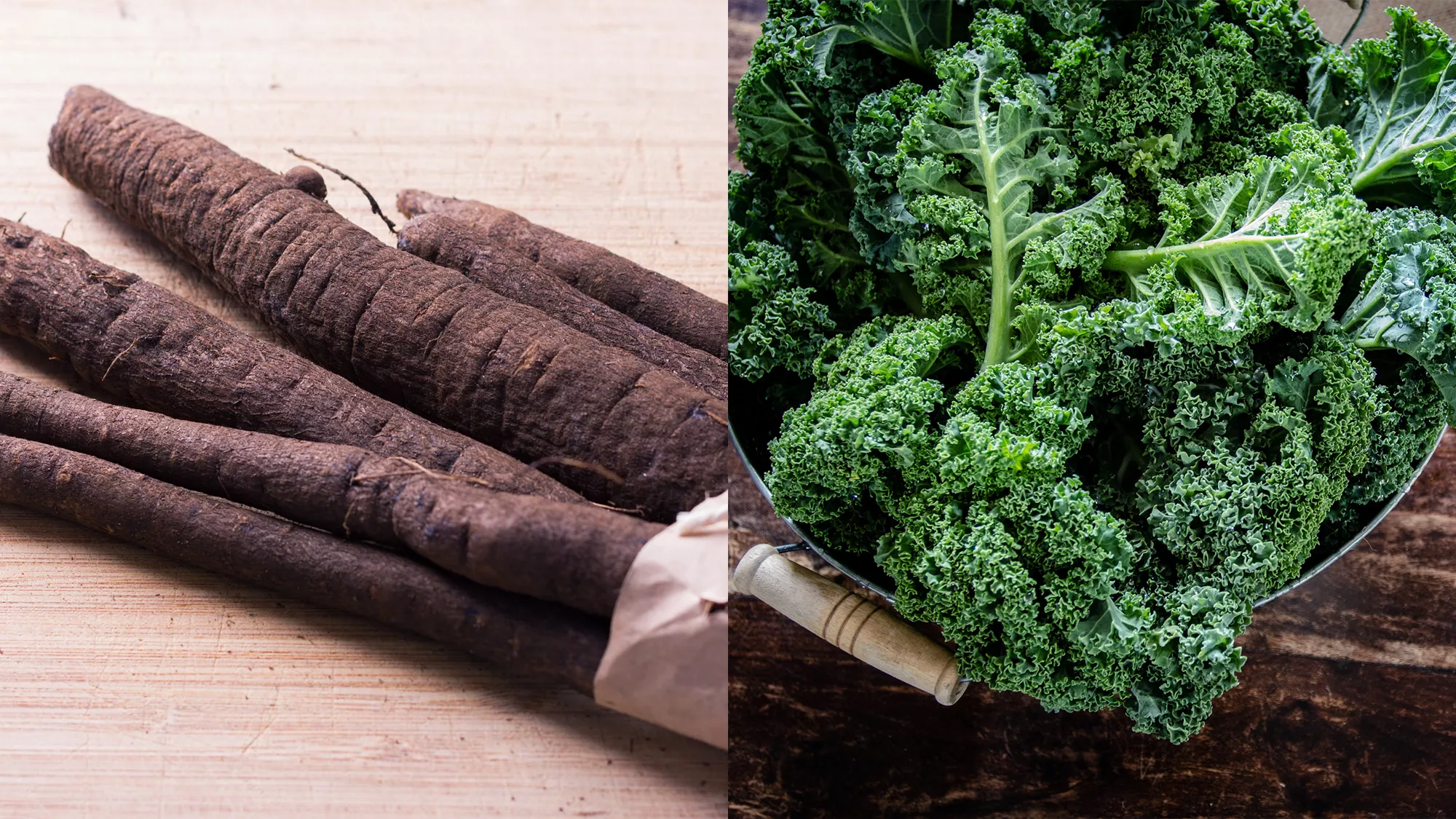 Grünkohl-Schwarzwurzel-Salat: Vitaminbombe aus Wintergemüse nach Alfons ...