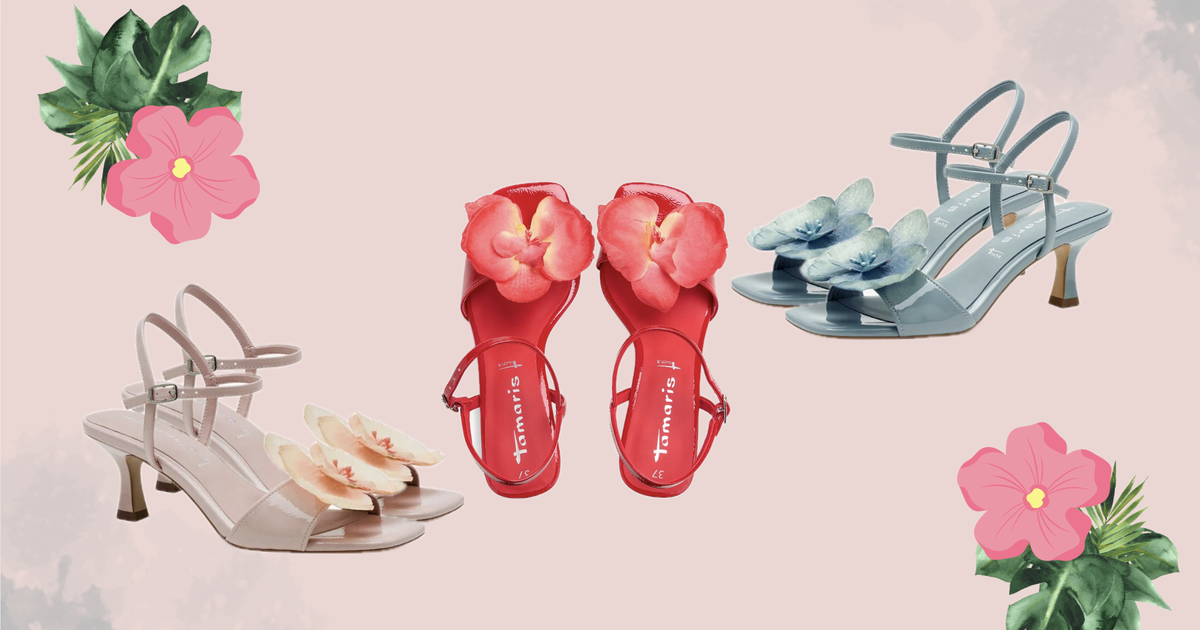 Urlaubsreif Die Hawaii-Sandalen von Tamaris sind bezaubernd schön