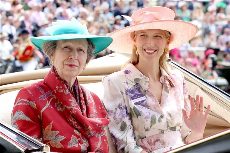 Prinzessin Anne und Lady Gabriella bei Royal Ascot