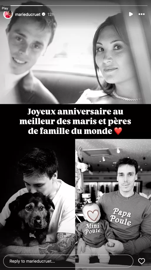 Louis Ducruet So rührend gratuliert ihm seine Marie zum Geburtstag