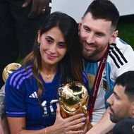 WM-Star Lionel Messi & Ehefrau Antonella 