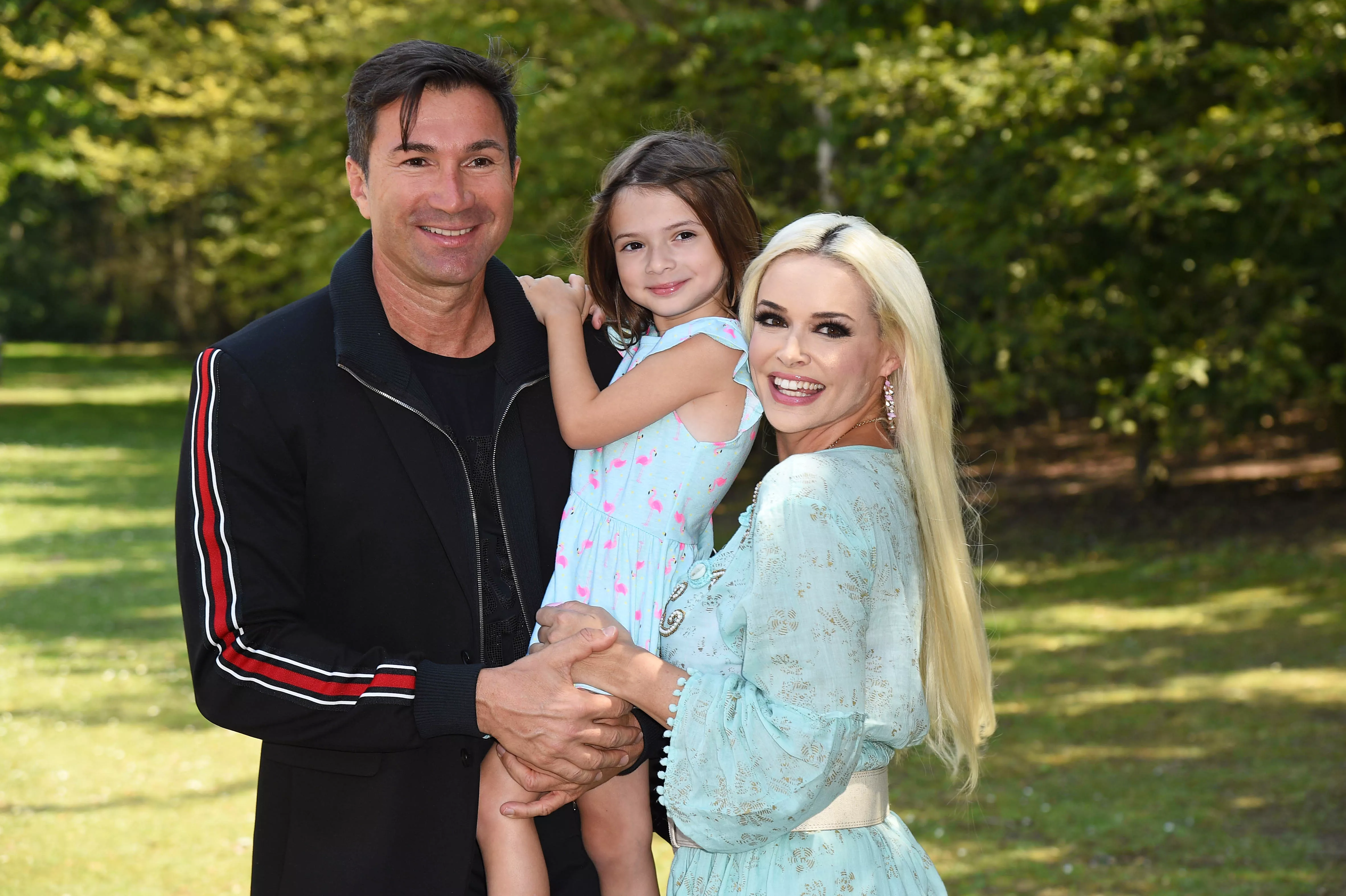 Daniela Katzenberger, Ehemann Lucas Cordalis und Tochter Sophia - hier 2020.