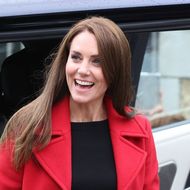 Prinzessin Kate: In ihrem roten Wow-Mantel sieht sie aus wie Diana