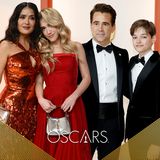 Salma Hayek, Brendan Fraser, Colin Farrell & Co.: Süße Begleitung: Zu den Oscars erscheinen sie mit ihren Kindern