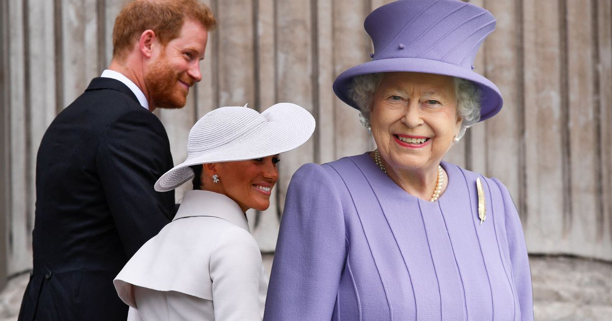 Queen Elizabeth II. wollte sich Windsor nicht mit Harry und Meghan teilen