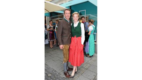 Prinzessin Isabelle zu Hohenlohe-Jagstberg mit Marc Adam