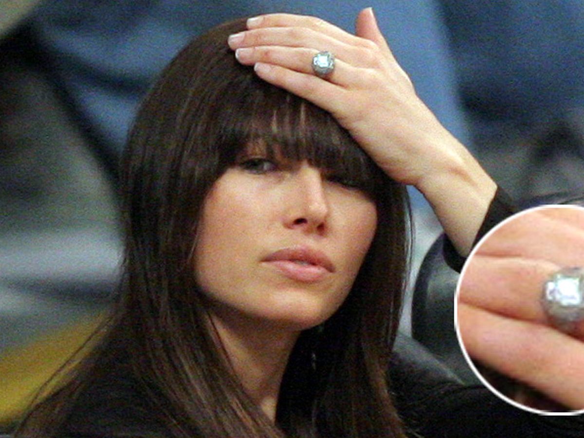 Jessica Biel Diamantring