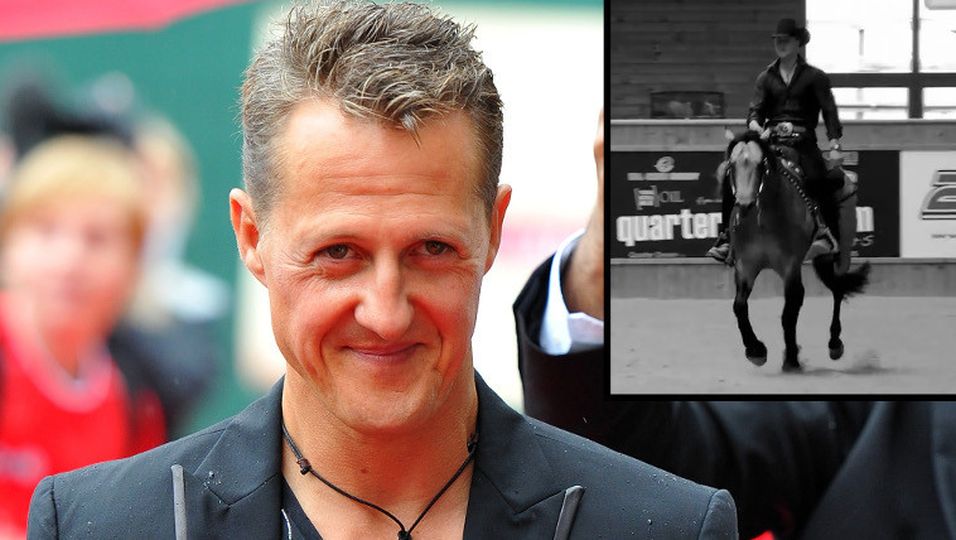 Michael Schumacher - Cockpit gegen Westernsattel getauscht
