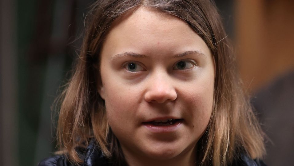 «Es ist sehr traurig das zu sehen. Es ist jetzt ein ganz anderer Ort»: Greta Thunberg.