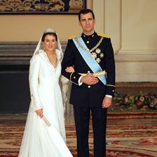 Brautkleider - Letizia und Felipe