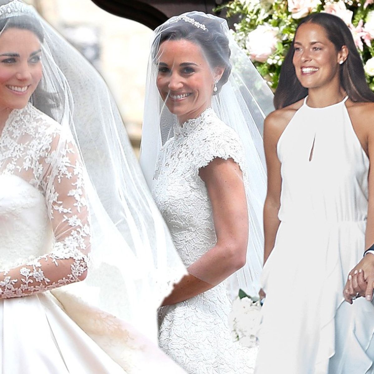 Herzogin Kate Ana Ivanovic Co Die Musst Ihr Gesehen Haben Die Schonsten Brautkleider Der Stars Bunte De