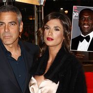 George Clooney and Elisabetta Canalis, Clarence Seedorf
