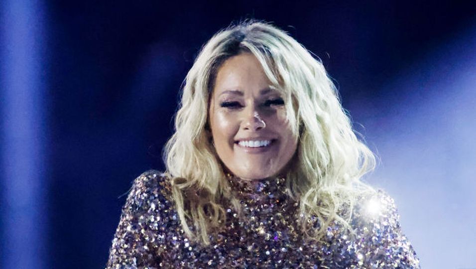 Helene Fischer tritt bei "Das große Fest der Besten" im Berliner Velodrom am 13. Januar 2024 auf.