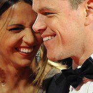 Matt Damon und seine Frau Luciana