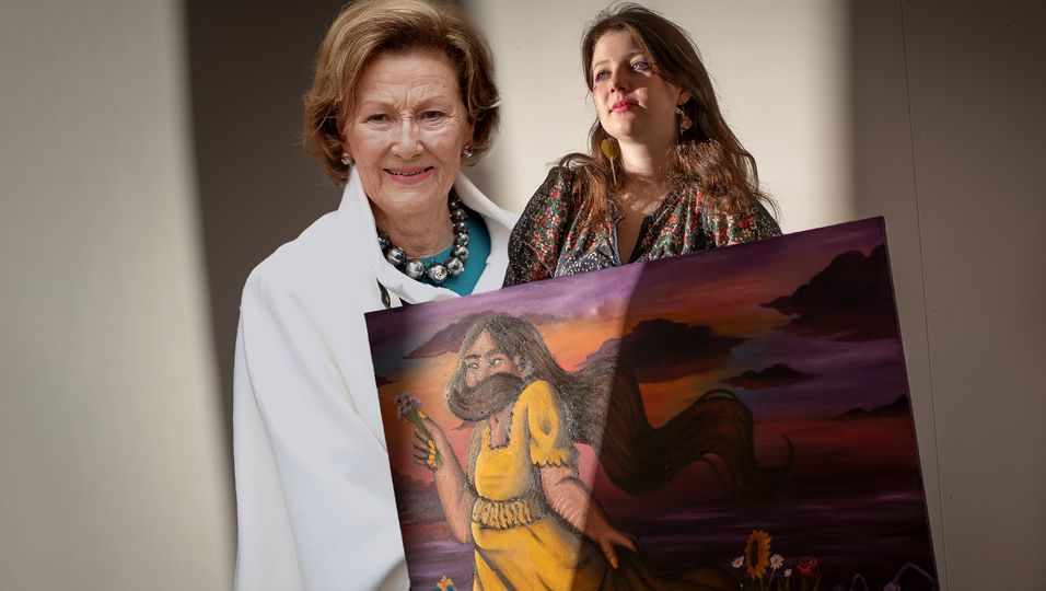 Sonja von Norwegen & Enkelin Maud: Kunst ist ihre Therapie  