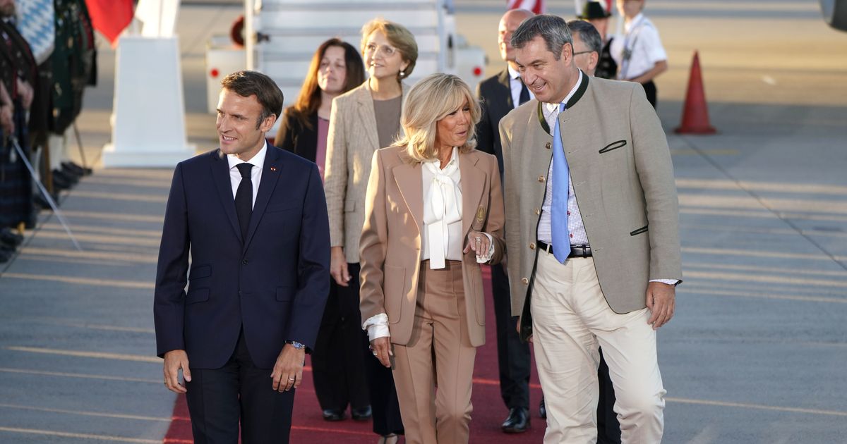 Emmanuel Macron: Plausch mit Markus Söder – Brigitte ist seine wichtigste Beraterin