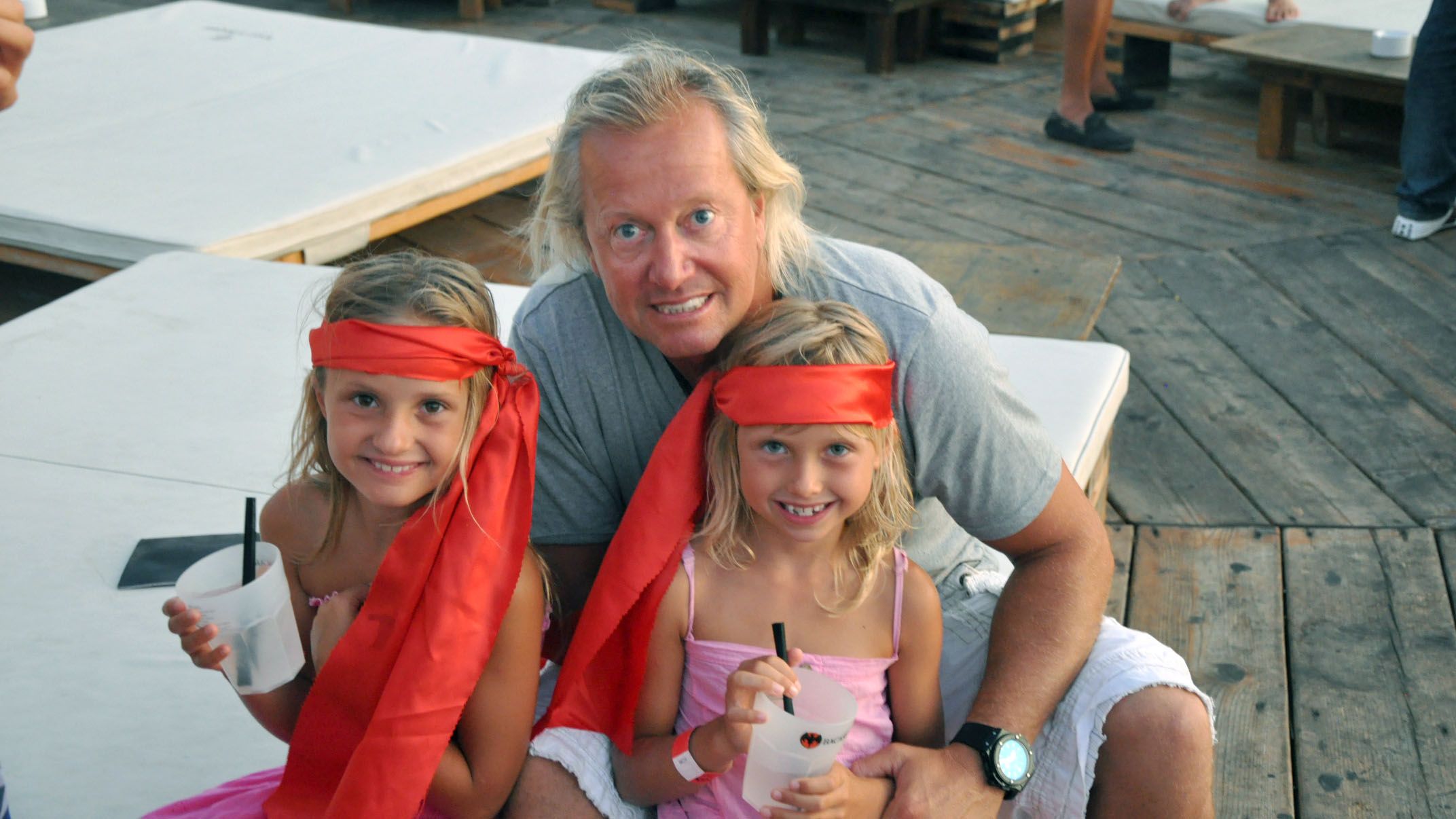 Robert und seine Töchter 2010