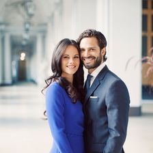 So sieht Glück aus: Sofia Hellqvist mit ihrem Verlobten Carl Philip von Schweden 