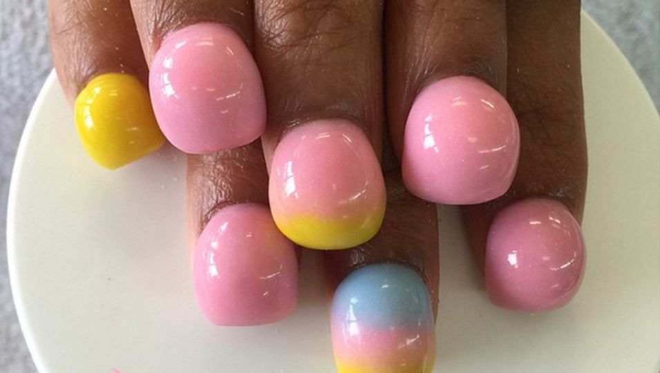 5. Bubble Bath Nail Design for Long Nails - wide 1